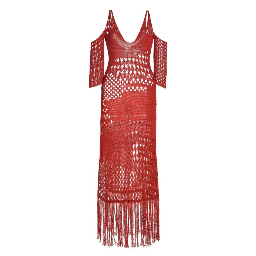 Altuzarra - Octavia Crochet Knit Dress - S